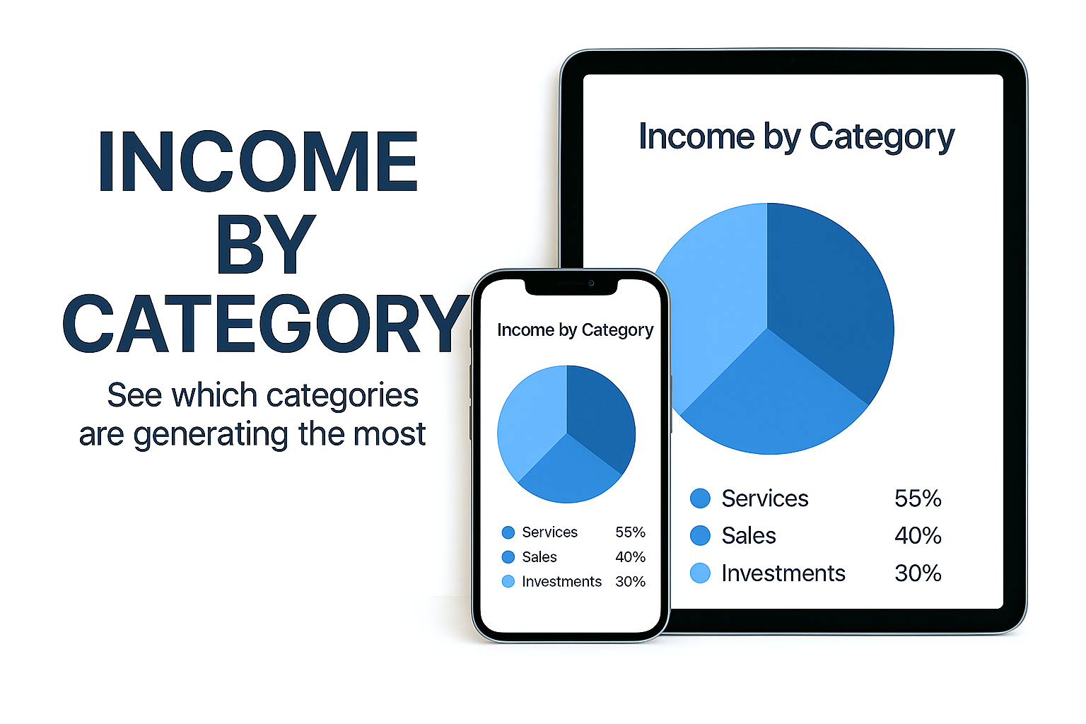 Illustration for Income by Category