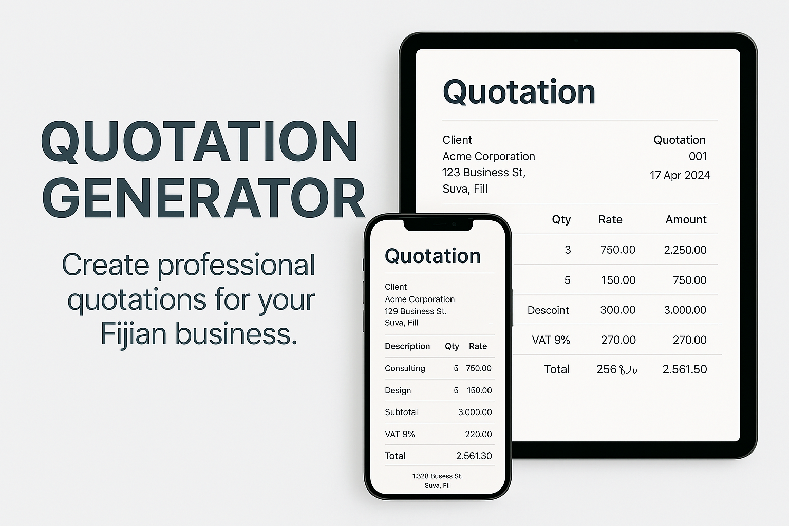 Quotation Generator feature